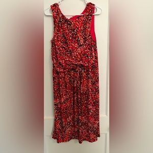 Jessica Howard Pink Spotted Print Dress, size 16